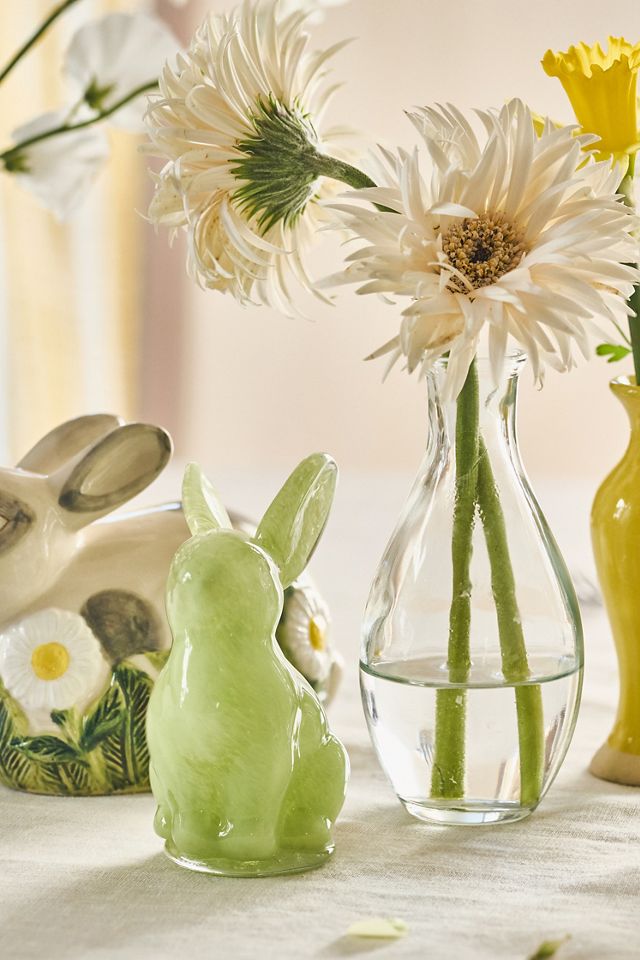 Clear Glass Bud Vases, Set of 3 #3
