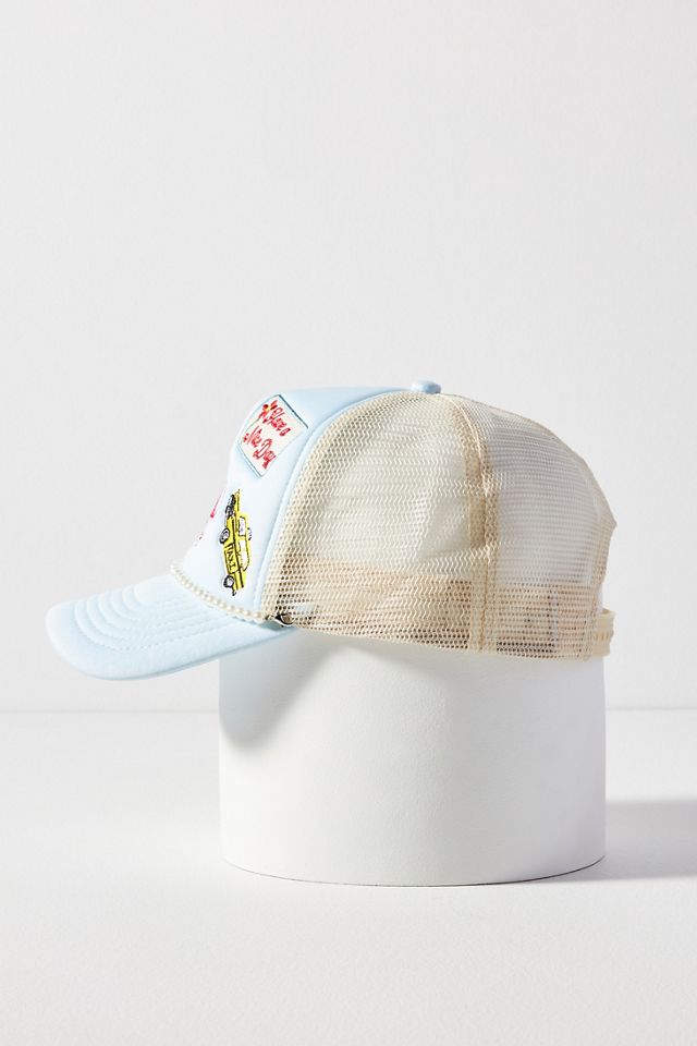 Coney Island Picnic Patchwork Trucker Hat #2