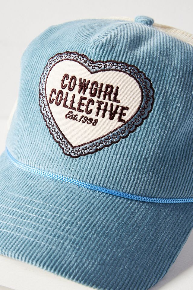 Coney Island Picnic Corduroy Trucker Hat | Anthropologie UK display picture 2
