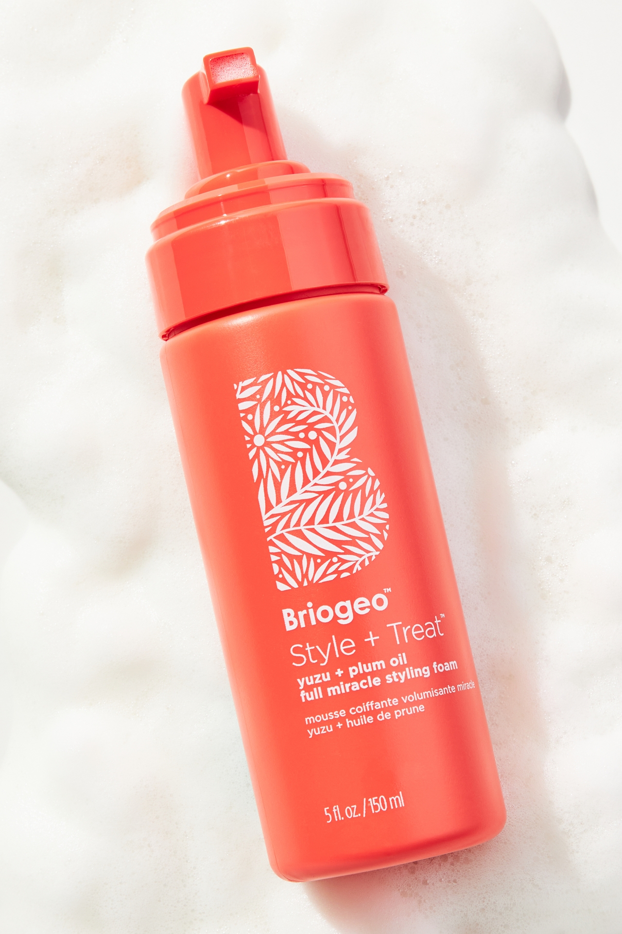 Briogeo Yuzu + Plum Oil Full Miracle Styling Foam