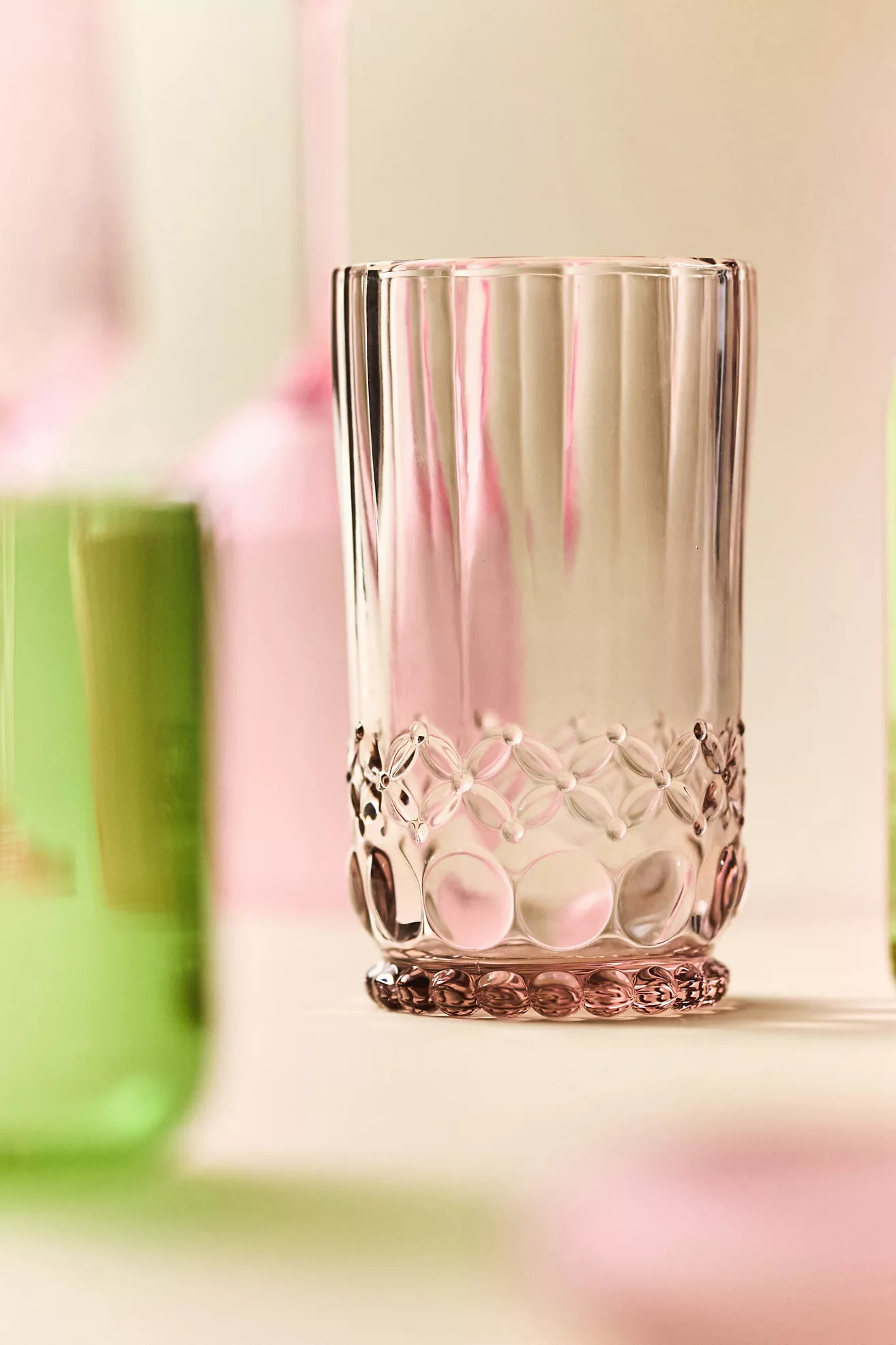 Savannah Glass Tumblers, Set of 4