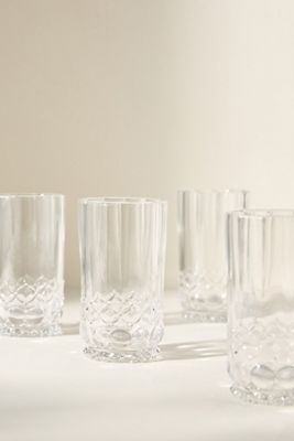 Savannah Glass Tumblers, Set of 4