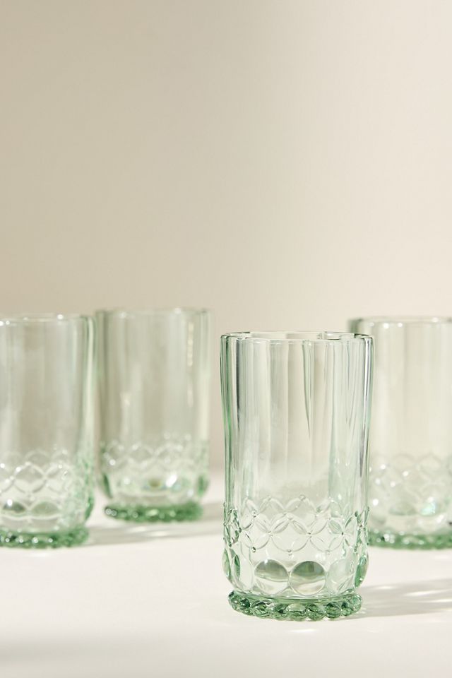 Savannah Glass Tumblers, Set of 4 #1