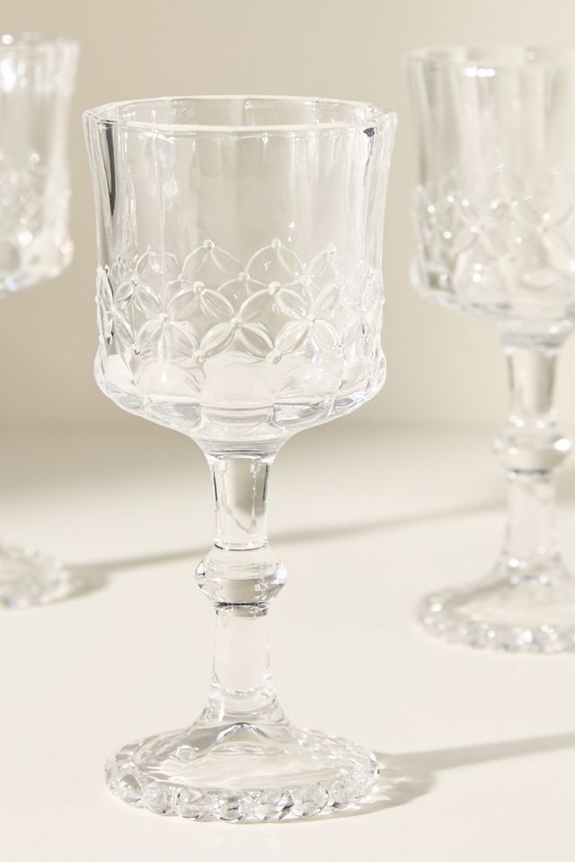 Savannah Wine Glasses, Set of 4 | Anthropologie