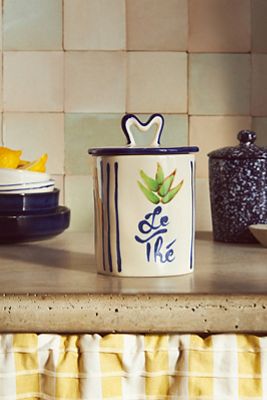 Harlie Brown Studio Belle Journée Stoneware Canister