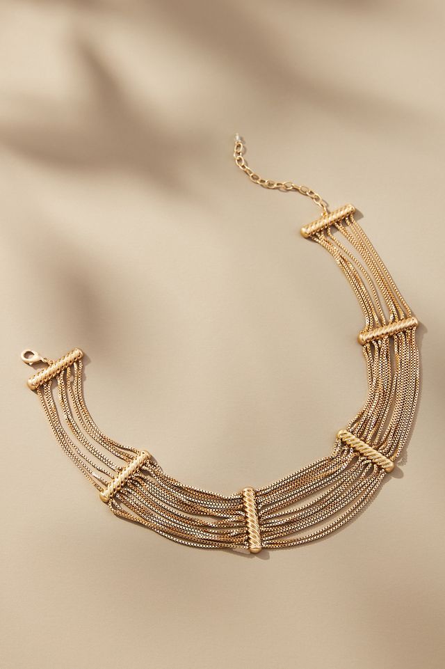 Anthropologie layered necklace shop