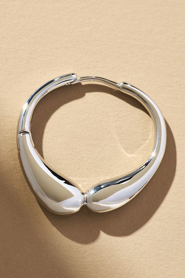 Double Bean Hoop Earrings #1