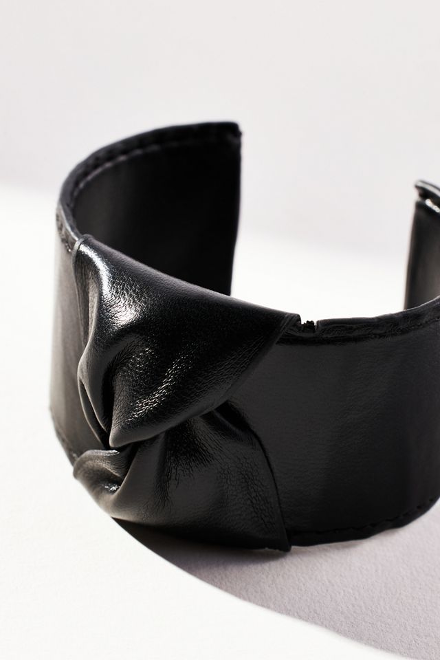 Faux Leather Cuff Bracelet #1