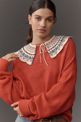 KULE THE BABS FAIR ISLE COLLAR 