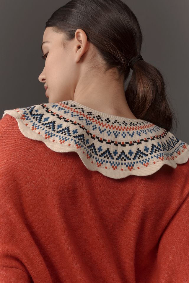 KULE The Babs Fair Isle Collar #1