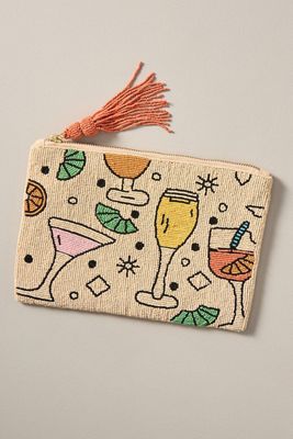 Beaded City Pouch | Anthropologie