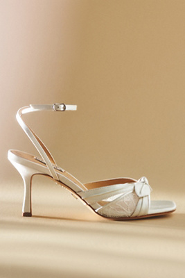 BADGLEY MISCHKA JOSELYN STILETTO HEEL SANDALS 