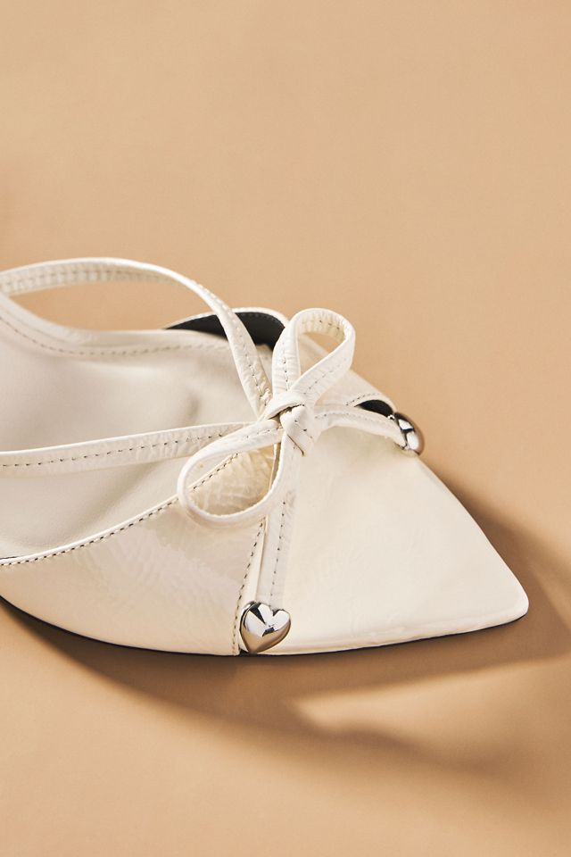 Vicenza Saga Bow Mule Heels #2