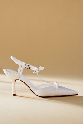 Shop Jeffrey Campbell Playhouse Pointed-toe Pumps In White