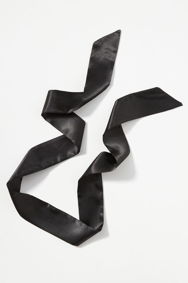 Satin Tie-Back Hair Scarf #1