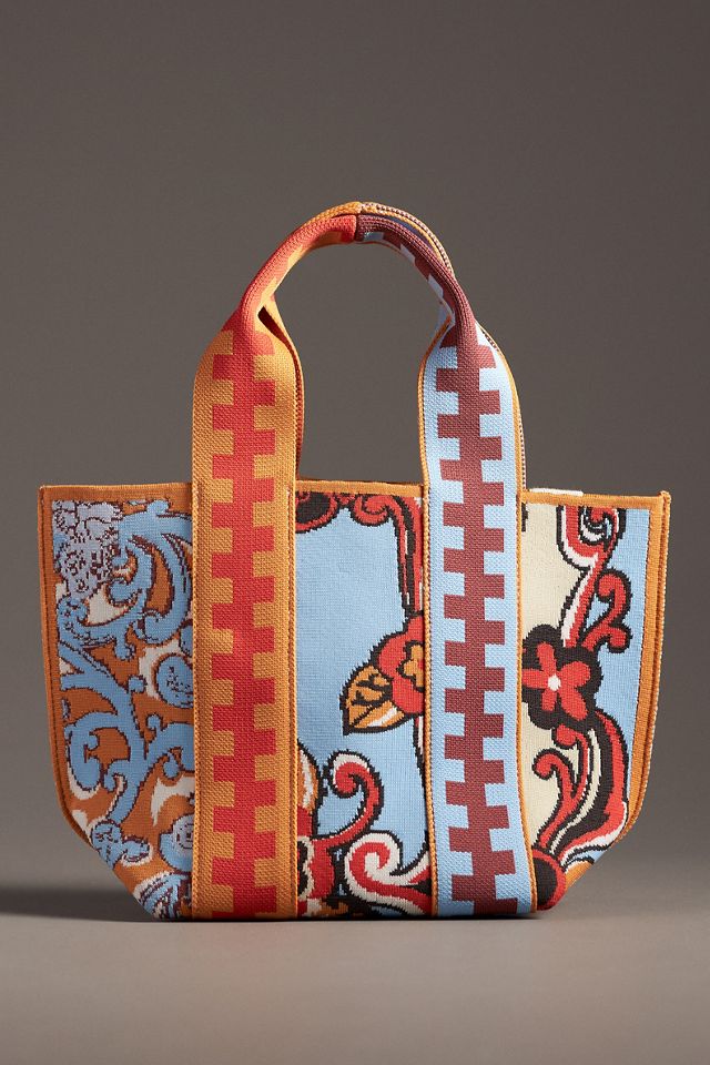 ALÉMAIS Spliced Jacquard Mini Tote #1