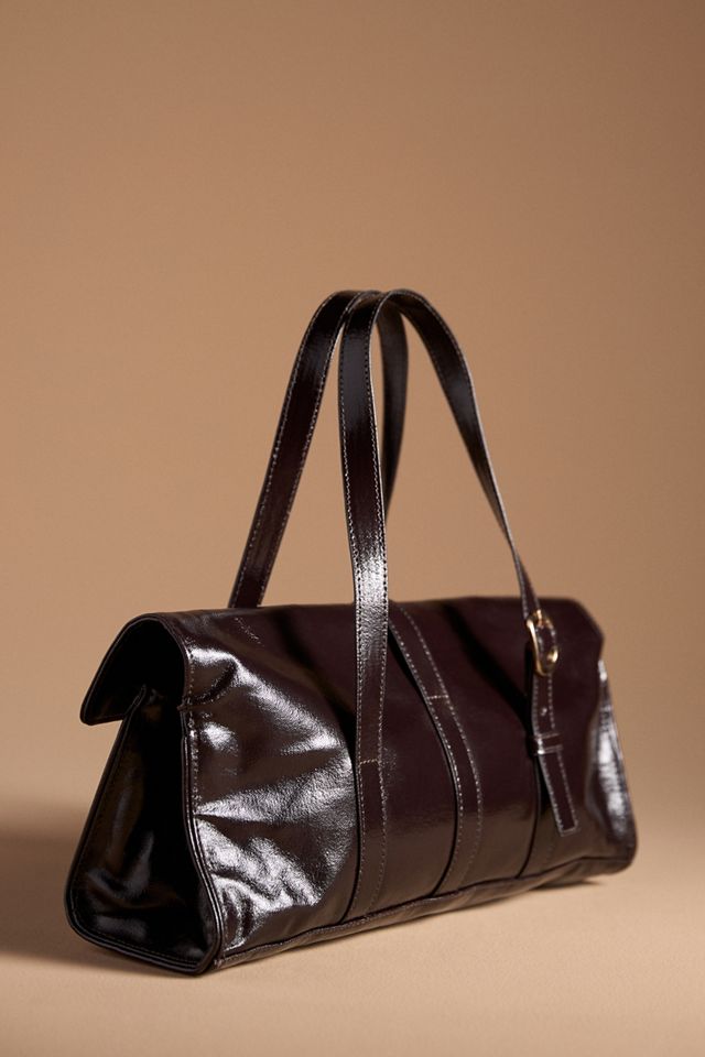 Buckled East West Shoulder Bag #2