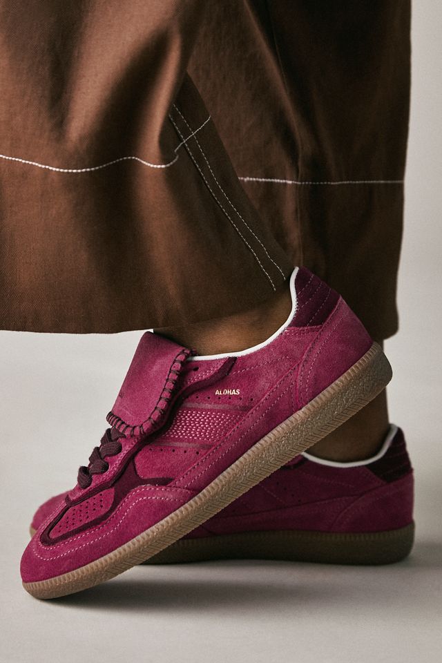 スニーカー ALOHAS TB.490 CLUB SNEAKERS Tb.490 Club Suede Blue Leather Sneakers | ALOHAS