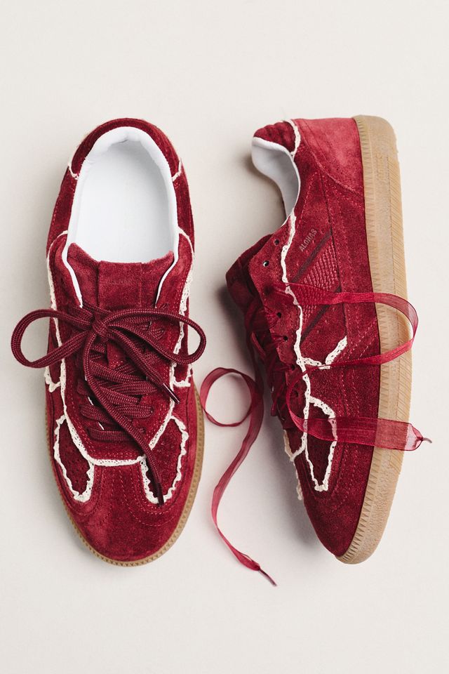 ALOHAS Tb.490 Rife Crochet Leather Sneakers #1