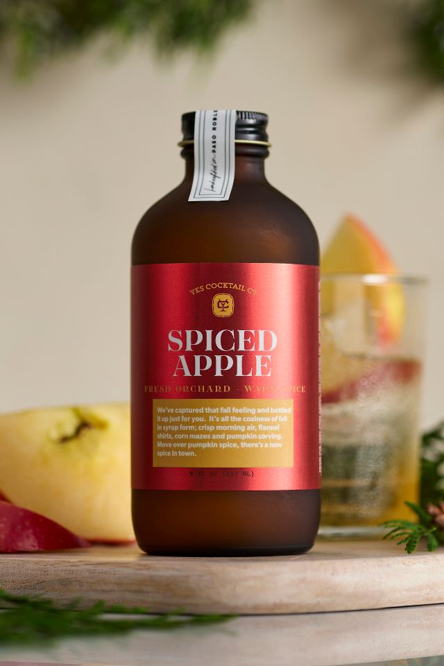 Spiced Apple Cocktail Syrup | AnthroLiving