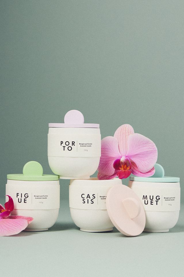 Les Citadines Pastel Pop! Figue Mini Scented Candle #1