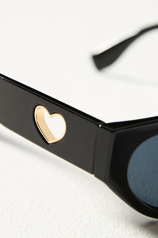 I-SEA Jenni Heart Cutout Cat-Eye Sunglasses #3