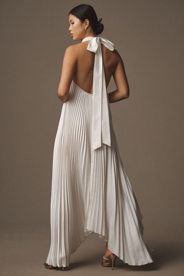 L'IDÉE Opera Halter Cutout Maxi Gown #2