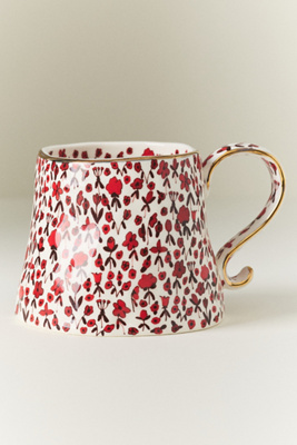 The Mud Fairy Blooming Hearts Stoneware Mug