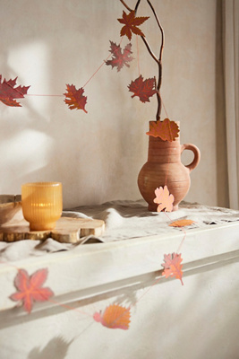 Terrain Autumn Leaves Paper Garland