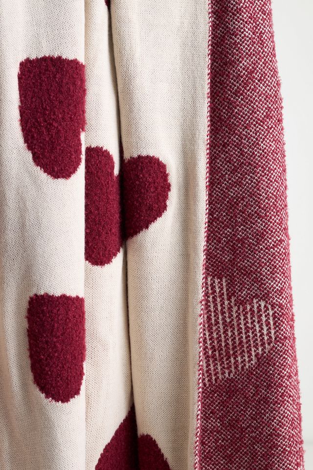 Boucle Knit Icon Cozy Throw Blanket #1