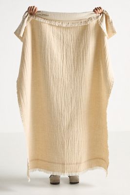 Jolene Cotton Wool Woven Throw Blanket