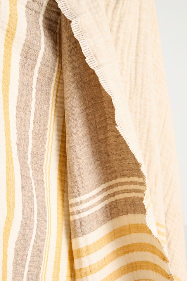 Jolene Cotton Wool Woven Throw Blanket #2