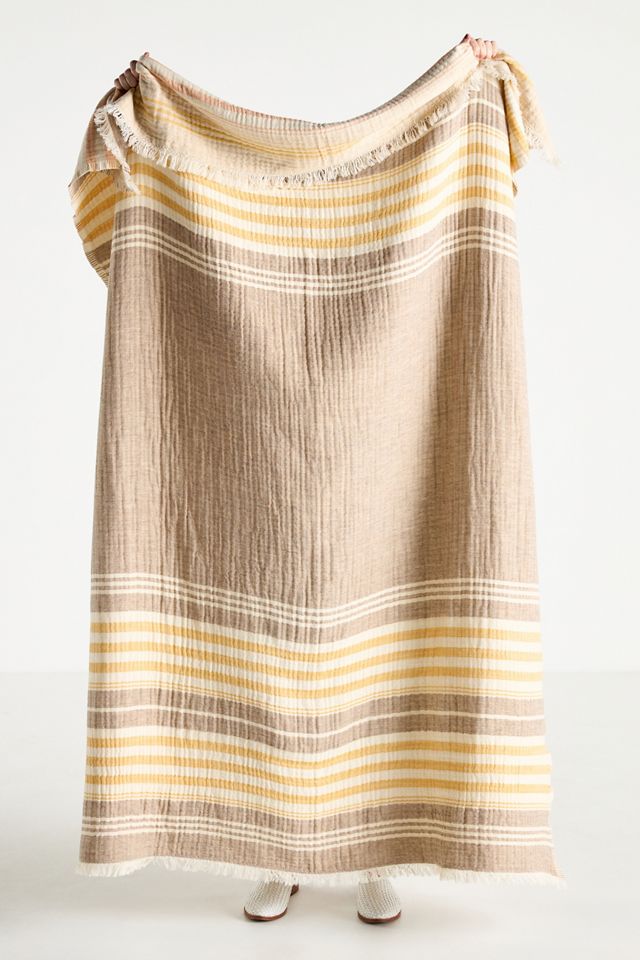 Anthropologie authentic throw