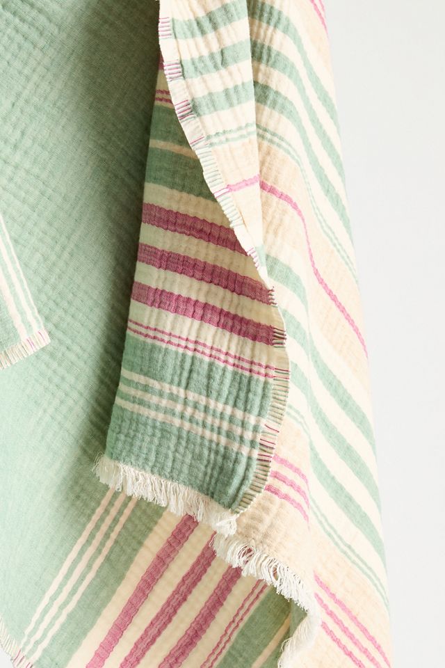 Jolene Cotton Wool Woven Throw Blanket #2