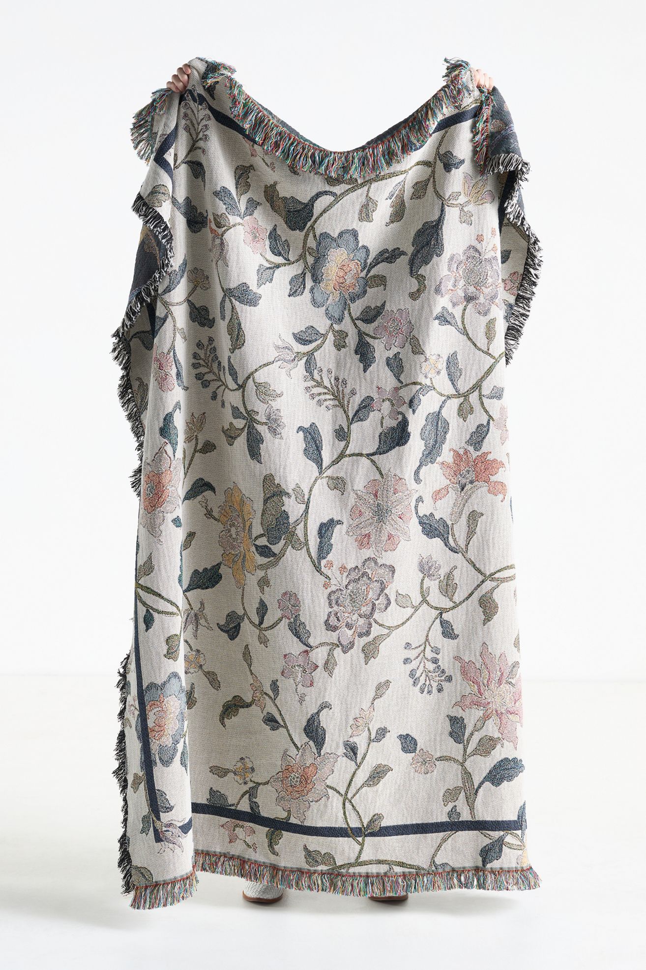 Tales Cotton Woven Throw Blanket - Hattie, Standard, 50" x 70"