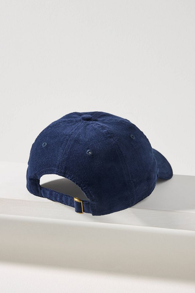 Clare V. Corduroy Lips Baseball Cap #2