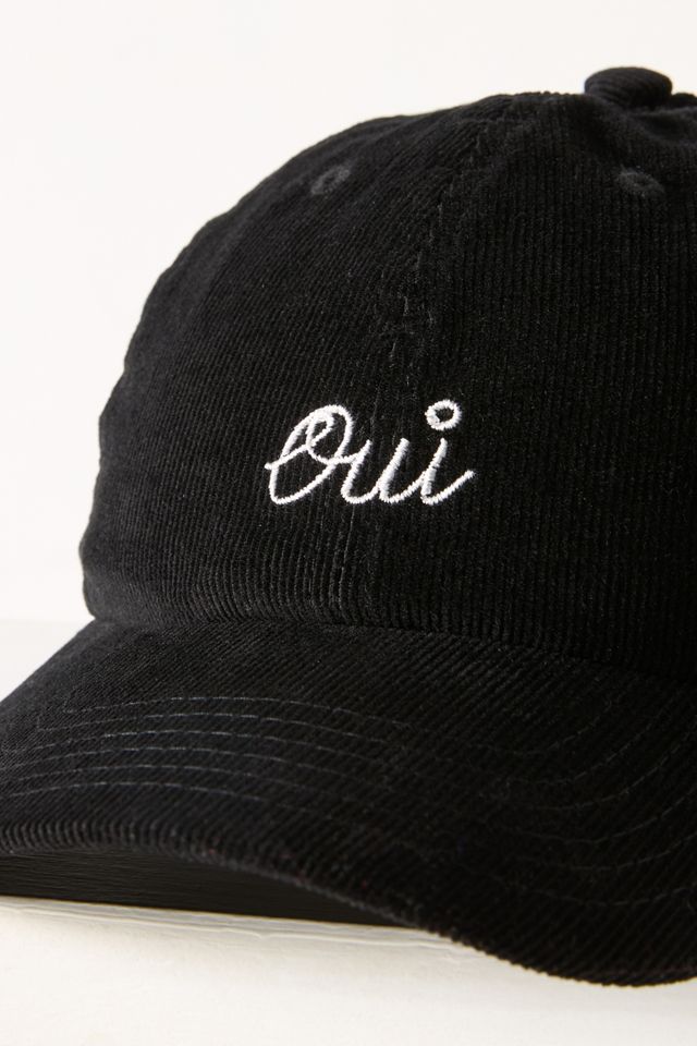 Clare V. Corduroy Oui Baseball Cap #2