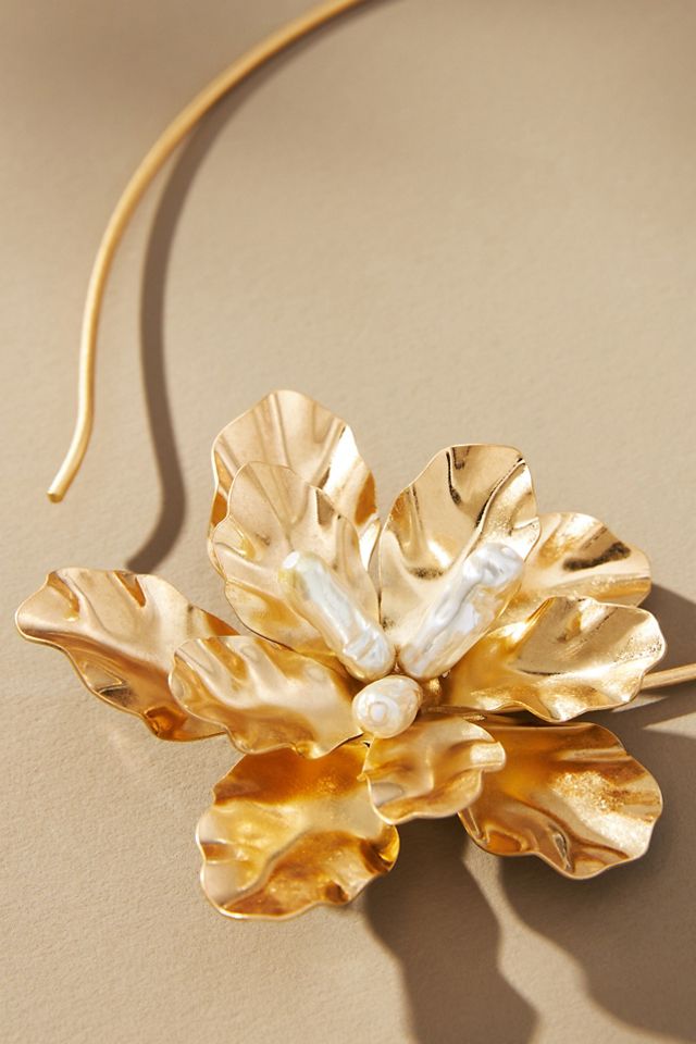 Flower Collar Necklace #3