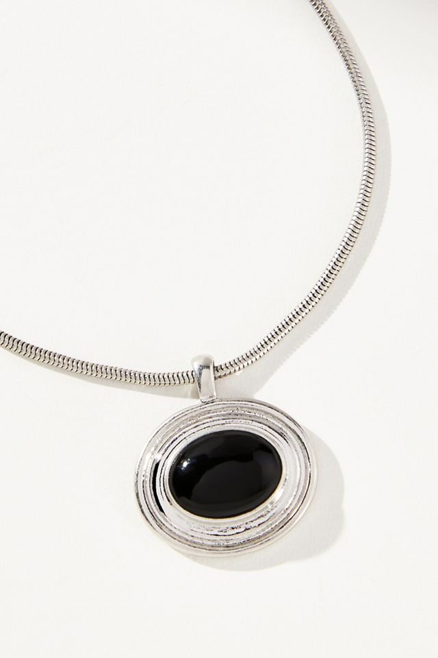 Western Stone Pendant Necklace #3