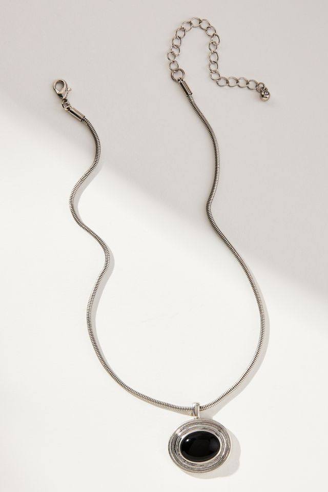 Western Stone Pendant Necklace #2