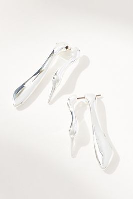 Shop Jenny Bird Lisieux Ear Jackets In Silver