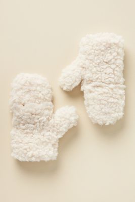 JOCELYN SHERPA MITTENS 