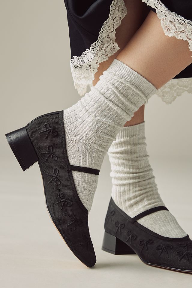Maeve Mesh Block Heels #2