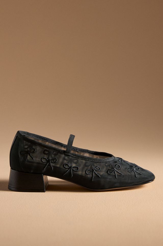 Maeve Mesh Block Heels #4
