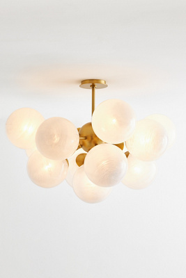 Anthropologie Shine Flush Mount