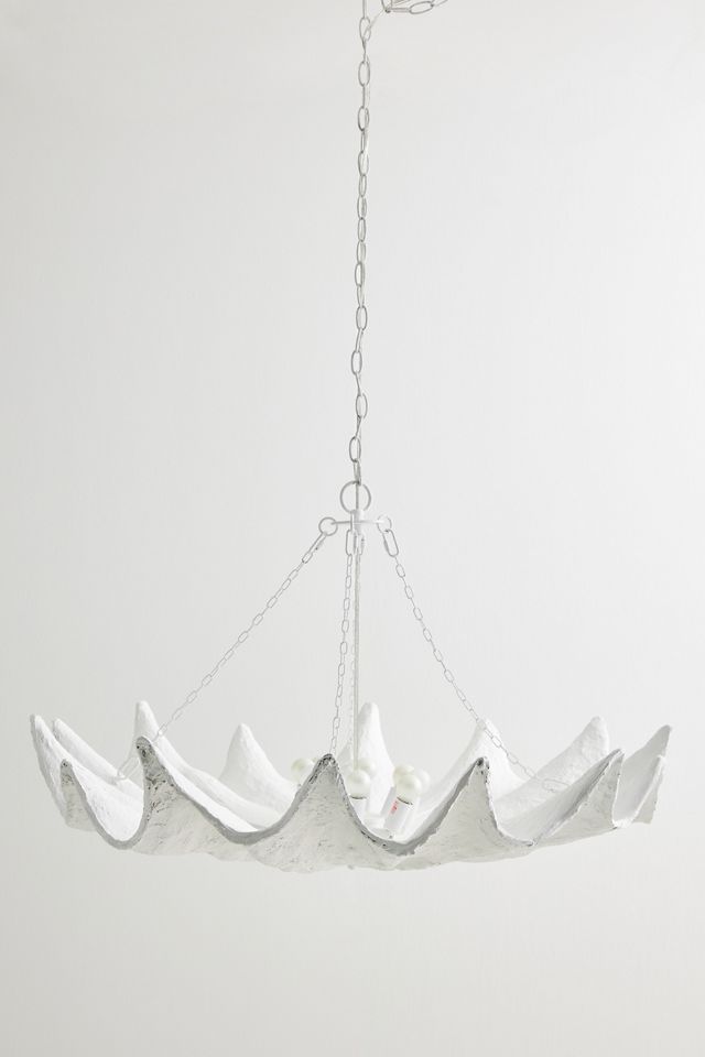 Coastal Living Clam Chandelier #2