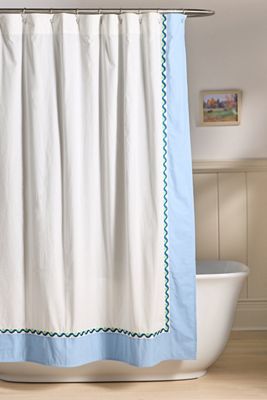 Leopard Organic Cotton Shower Curtain