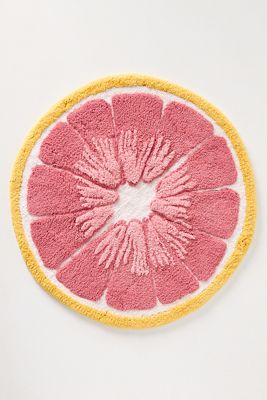 Tufted Icon Cotton Bath Mat