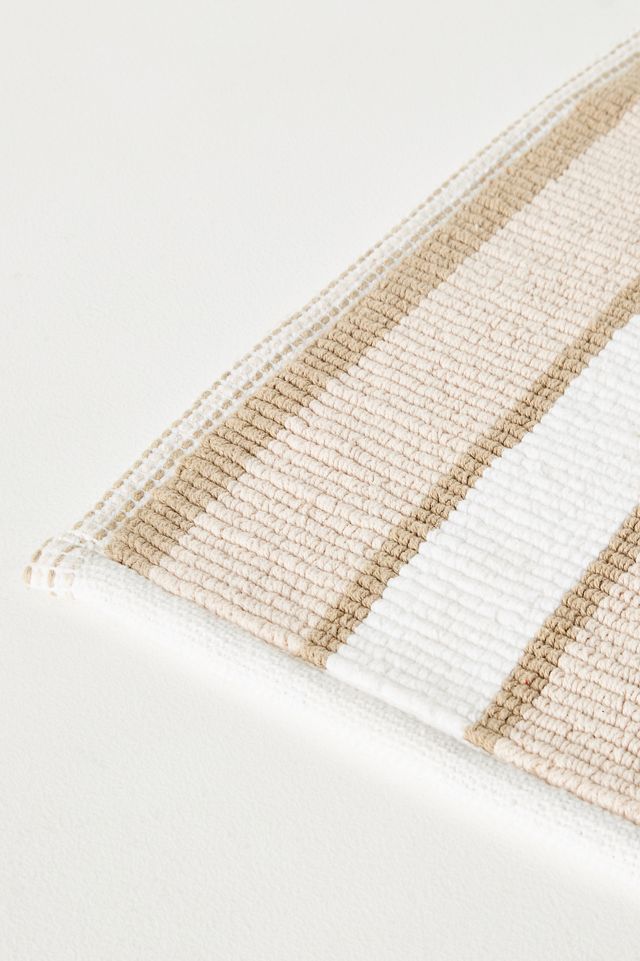 Tufted Sutton Cotton Stripe Bath Mat