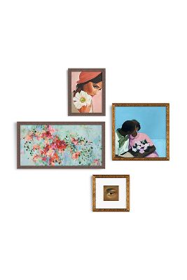 Artfully Walls Love And Blooms Gallery Wall Art In Multi